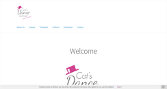 Desktop Screenshot of catsdanceschool.com